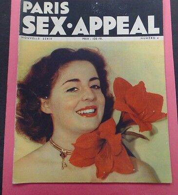 Paris Sex Appeal Adult French Magazine #4 1950's 121815lm-ep