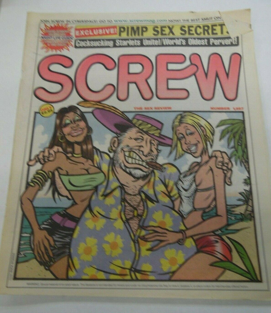 Screw Newspaper Pimp Sex Secrets #1667 February 12, 2001 122419lm-ep