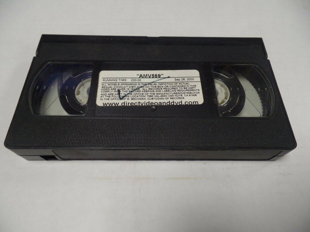 AMV569 233mins September 28 2000 Direct Video Adult VHS 052219AMP2