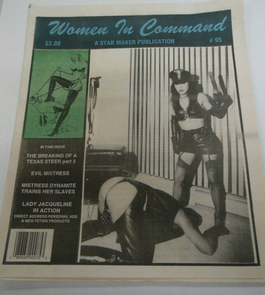 Women In Command Newspaper Mistress Dynamite #95 1996 122119lm-ep