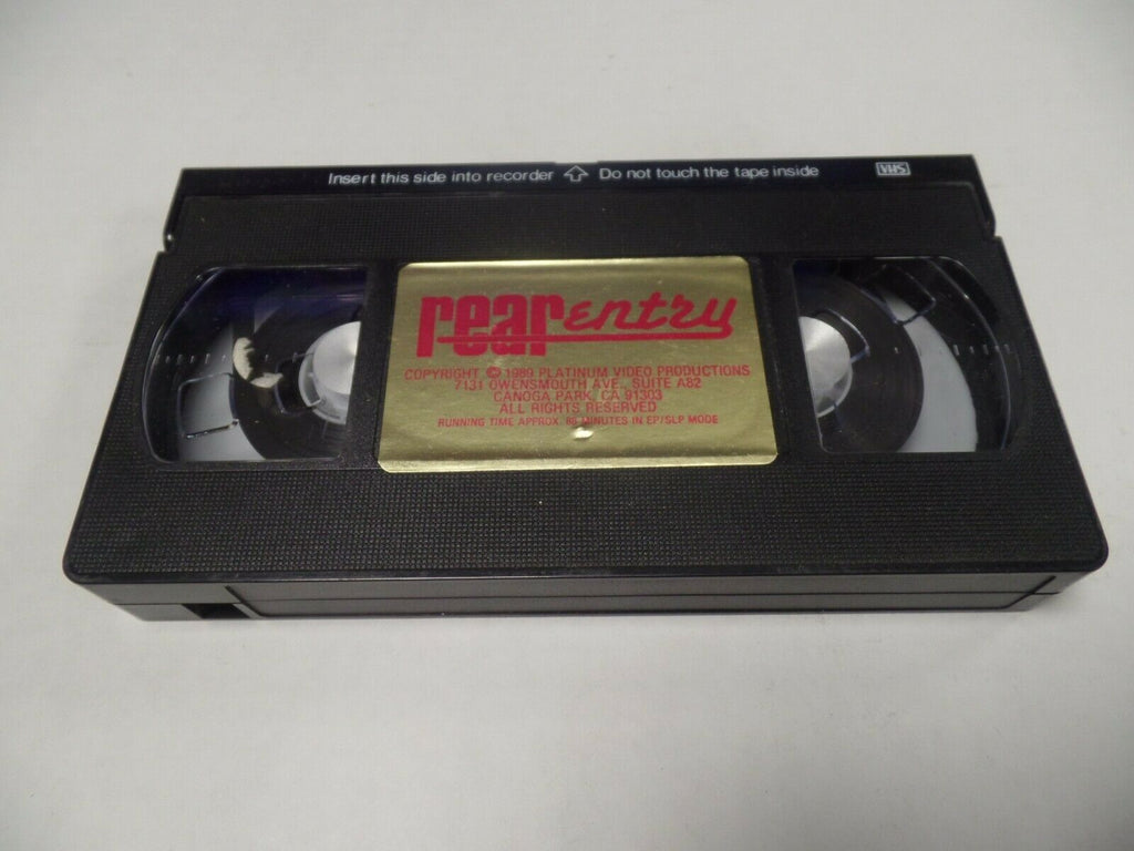 Rear Entry 1989 Platinum Video Prod Adult VHS 041819AMP