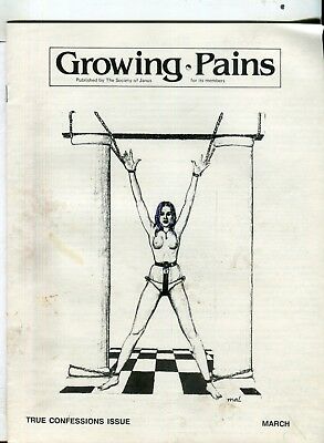 Growing Pains Fetish Newsletter True Confessions Issue March 1987 082118lm-ep2