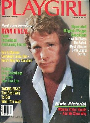 Playgirl Magazine Ryan O'Neal April 1984 120917lm-ep2
