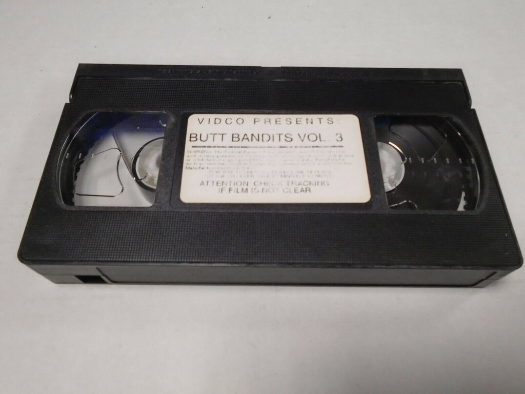 Butt Bandits Vol 3 Vidco Adult VHS 021519AMP