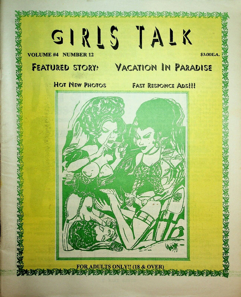 Girls Talk Crossdressers Newspaper Vacation In Paradise vol.4 #12 022120lm-ep