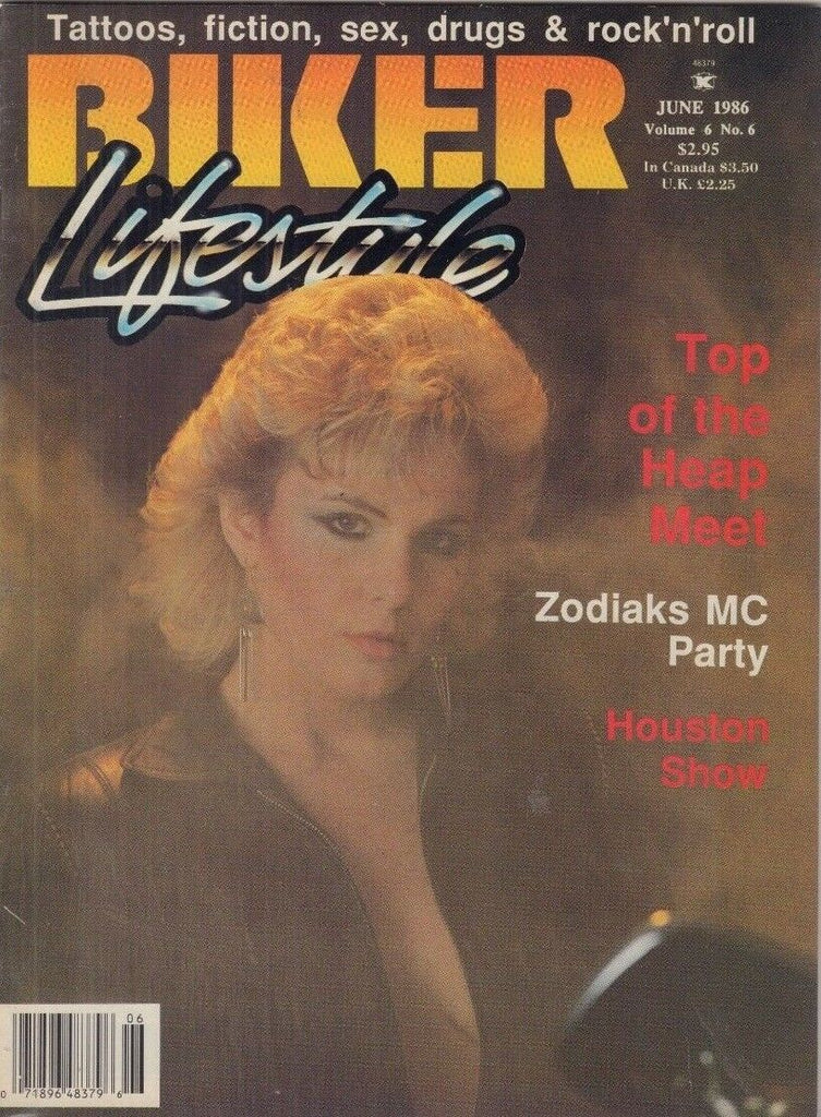 Biker Lifestyle Magazine Zodiaks MC Party & Houston Show June 1986 061218REP