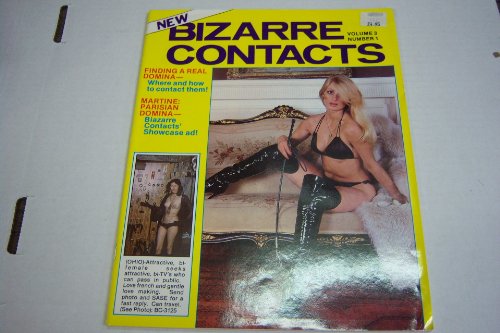 Bizarre Contacts Busty Adult Magazine "Finding a Real Domina-" Vol.3 #1 1983