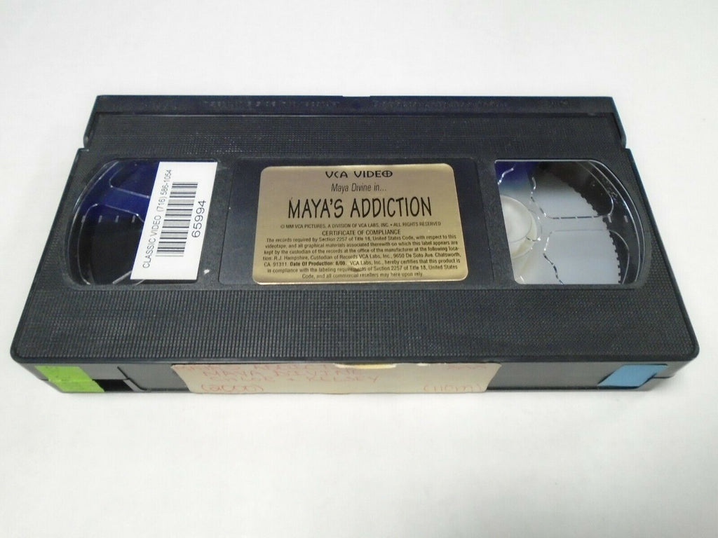 Maya's Addiction Maya Divine Chloe 2000 110mins Adult VHS 031919AMP3