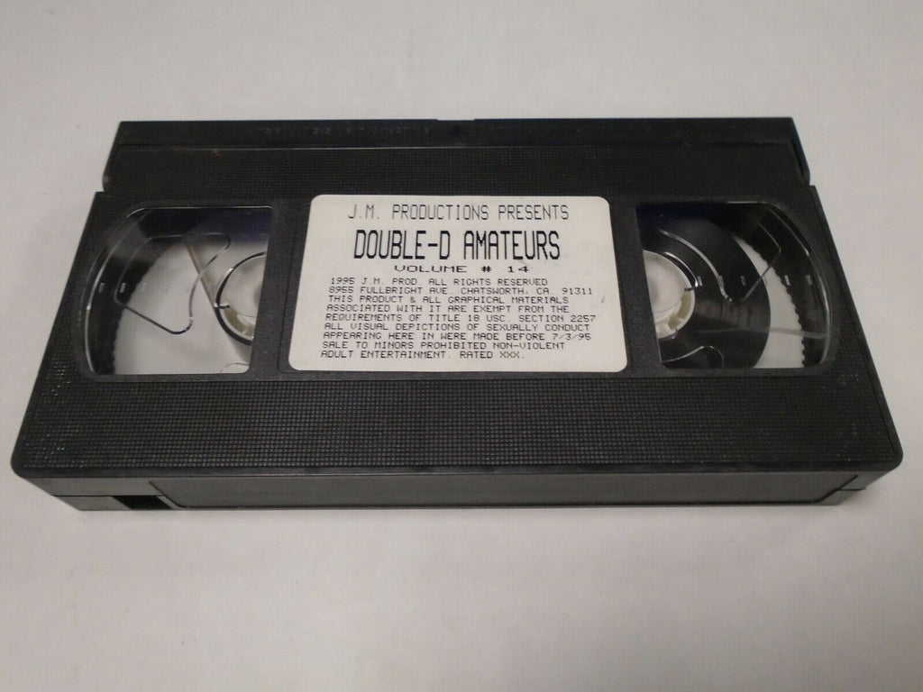 Double-D Amateurs Vol #14 JM Productions 1996 Adult VHS 031219AMP3