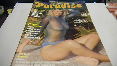 Paradise Busty Adult Magazine "Shared Intimacies" Vol.1 1985 033013Lm-ep