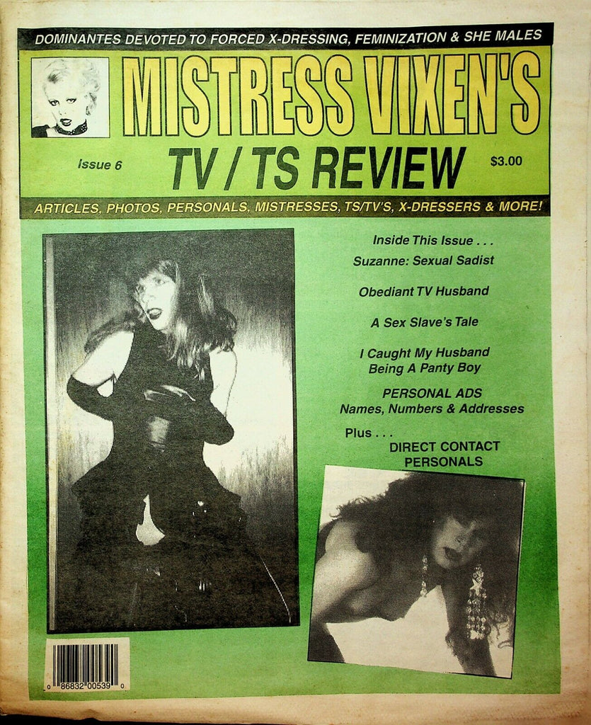 Mistress Vixen's TV / TS Review Newspaper Obediant TV Husband #6 030220lm-ep