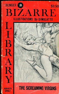 The Screaming Virgins Fetish Novel #19 by Robert Carey 1970's 081018lm-ep