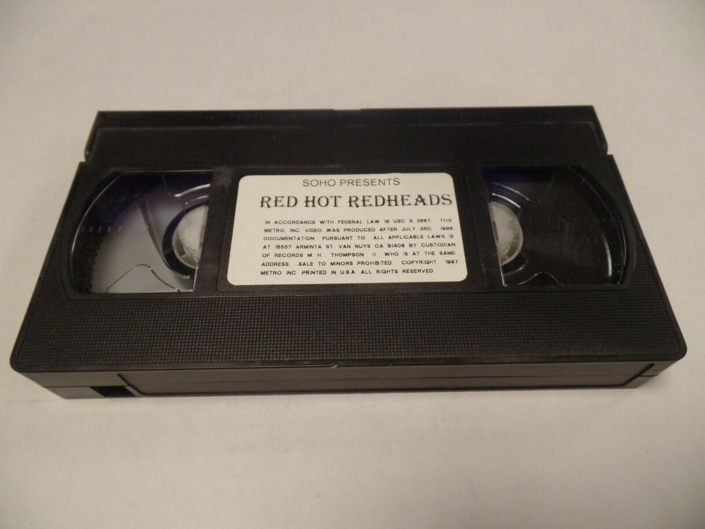 Red Hot Redheads SOHO Prod 1997 Adult VHS 041819AMP