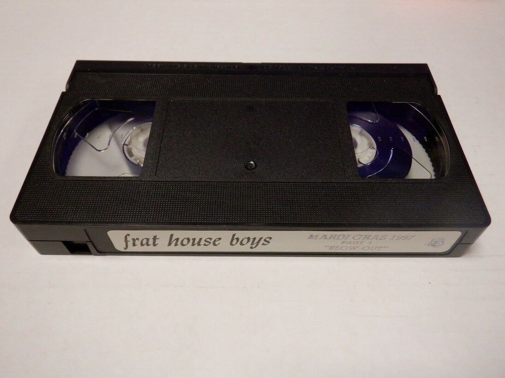 Frat House Boys Mardi Gras 1997 Part 1 Blow Out Gay Male Adult VHS 123019AMP3