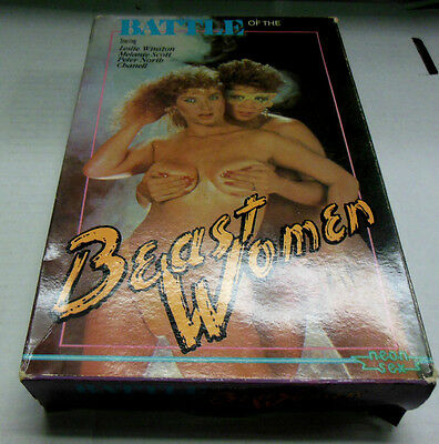 Battle Of The Beast Women Busty Adult VHS 90min XXX vg 032114lm-ep5