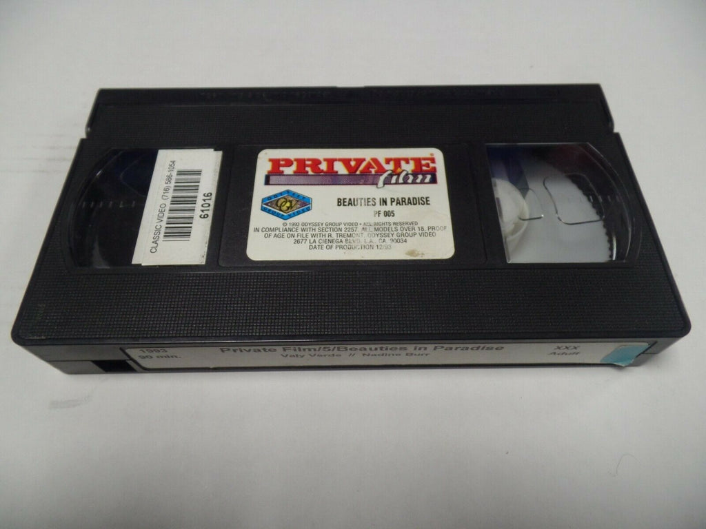Beauties in Paradise Valy Verde Nadine Burr 1993 90mins Adult VHS 030119AMP
