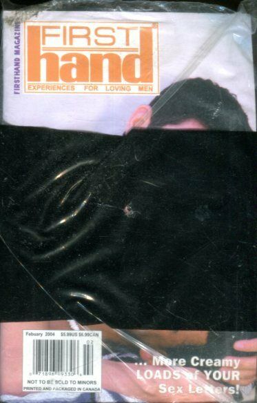 First Hand Gay Digest February 2004 new/sealed 020719lm-ep