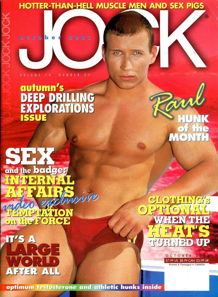 Jock Gay Magazine Raul Hunk Of The Month October 2003 062619lm-ep
