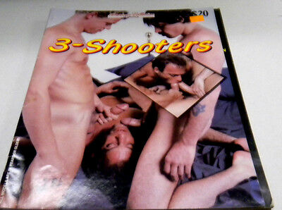 3-Shooters Gay Adult Magazine nm 123113lm-ep - Used