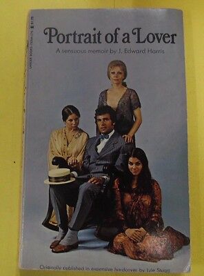 Portrait Of A Lover Adult Novel by J. Edward Harris 1969 071613lm-epa2