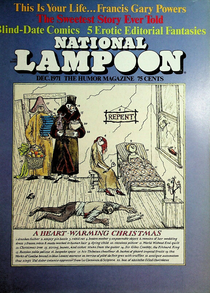 National Lampoon Magazine A Heart-Warming Christmas December 1971 062620lm-ep
