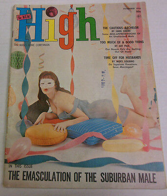 High Magazine The Suburban Male November 1958 By Periodical House 101413REP