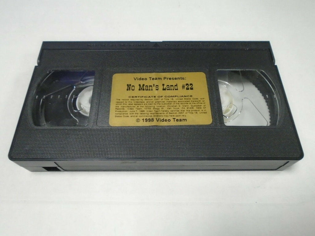 No Man's Land #22 Video Team 1998 Adult VHS 070519AMP3