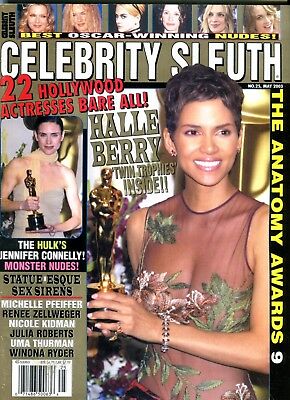 Celebrity Sleuth Magazine Oscar Winner Nudes Halle Berry May 2003 111017lm-ep