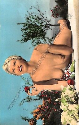 Adult Picard Paris Vintage 3.5x5.5 Beautiful Blonde Pinup Posing Nude 213XV