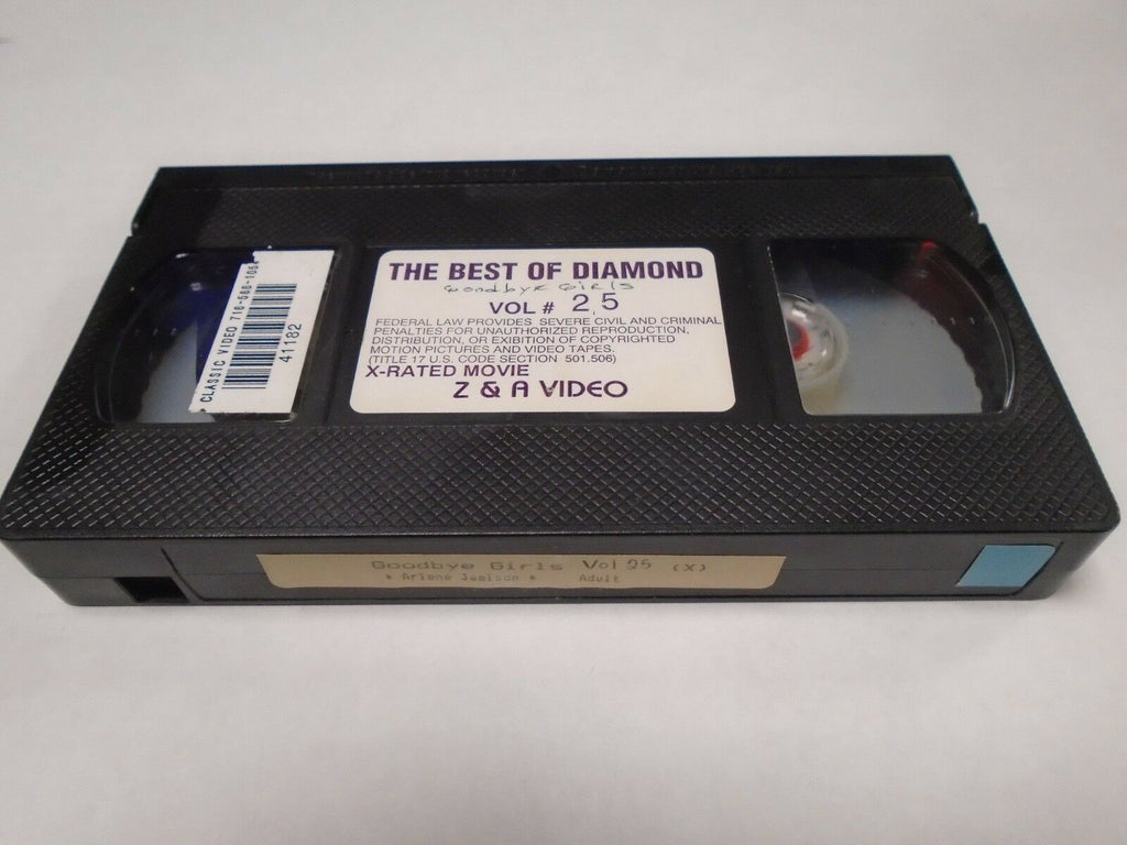 The Best of Diamond Vol 25 Arlene Jamison Adult VHS 012419AMP2