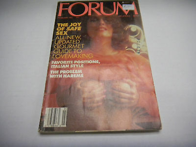 Forum Adult Digest Joy of Safe Sex February 1987 022014lm-ep