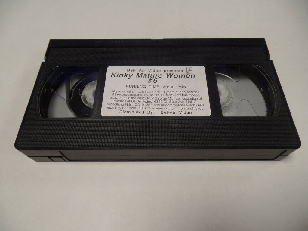 Kinky Mature Women #6 30mins Bel Air Video Adult VHS 052019AMP