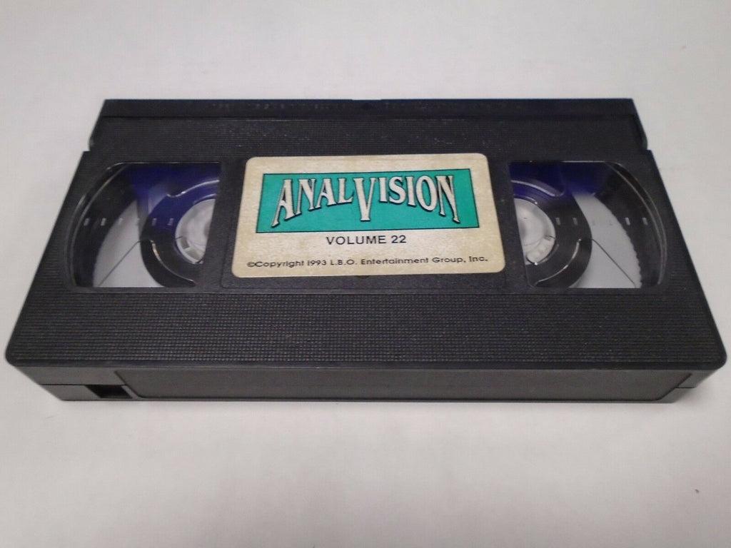 Anal Vision Vol 22 1993 LBO Entertainment Adult VHS 020119AMP
