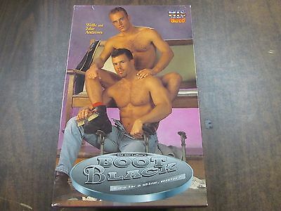 Boot Black Wolfe Jake Andrews HIS Video Gold NM Adult VHS 051215amp7