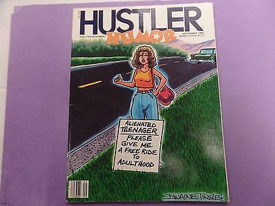 Hustler Humor Adult Magazine September 1985 041316lm-ep