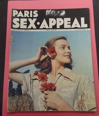 Paris Sex Appeal Adult French Magazine #5 1950's 121815lm-ep