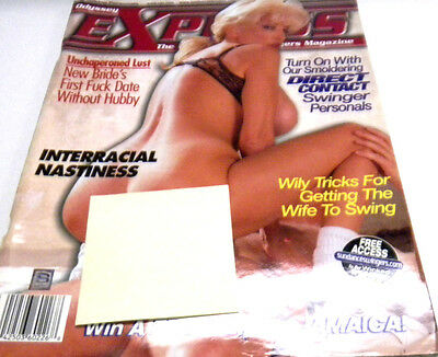 Express Busty Adult Magazine "Unchaperoned Lust" #104 2000 ex 072313lm-ep