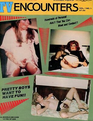 Tv Encounters Tranny Contact Magazine #1 1986 040618lm-ep