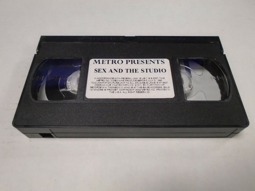 Sex and the Studio 1995 Metro Adult VHS 032219AMP3