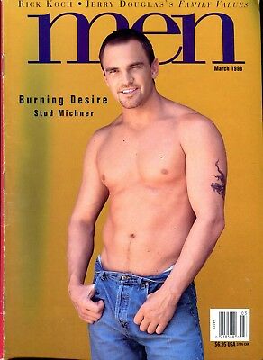 Men Gay Magazine Burning Desire Stud Michner March 1998 120917lm-ep2