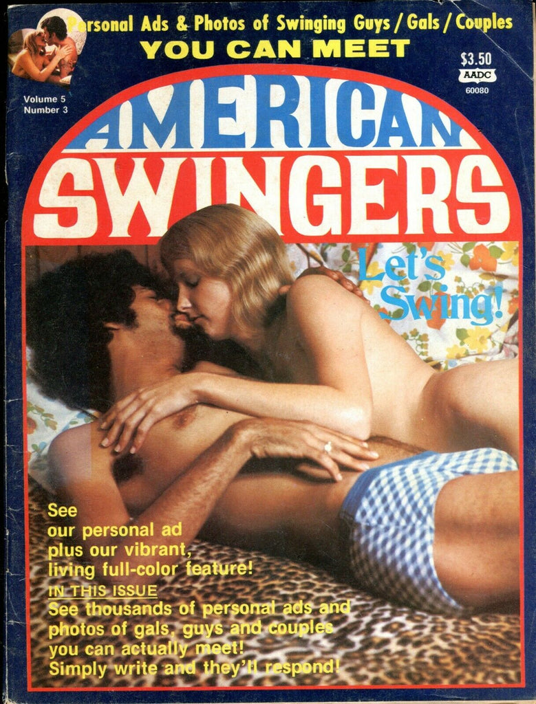 American Swingers Contact Magazine vol.5 #3 1970's 070519lm-ep