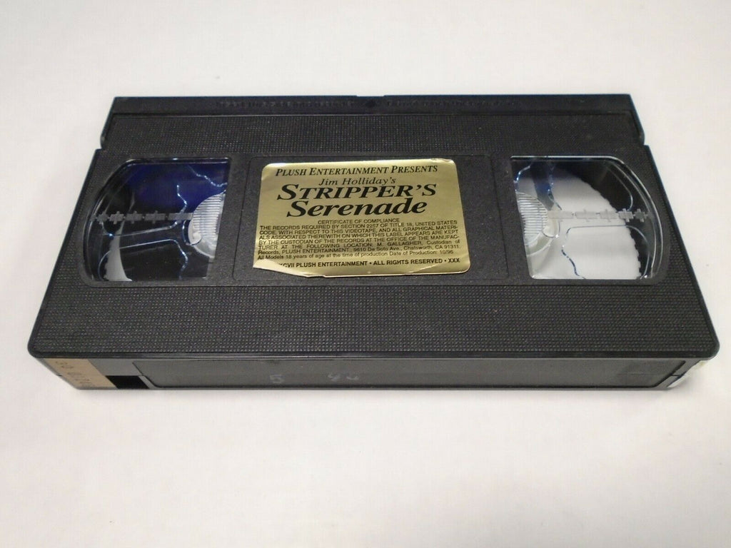 Stripper's Serenade Plush Ent 1996 Adult VHS 042219AMP3