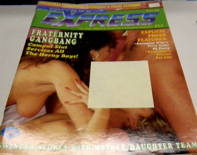 EXpress Adult Magazine "Fraternity Gangbang" #51 ex 072913lm-ep