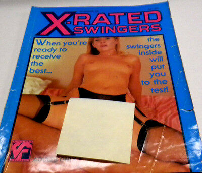 X-Rated Swingers Busty Adult Magazine "Receive The Best" #35 1990 072413lm-ep