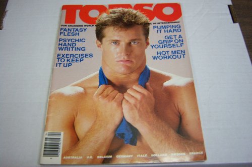 Torso Gay Adult Magazine "Fantasy Flesh" April 1986
