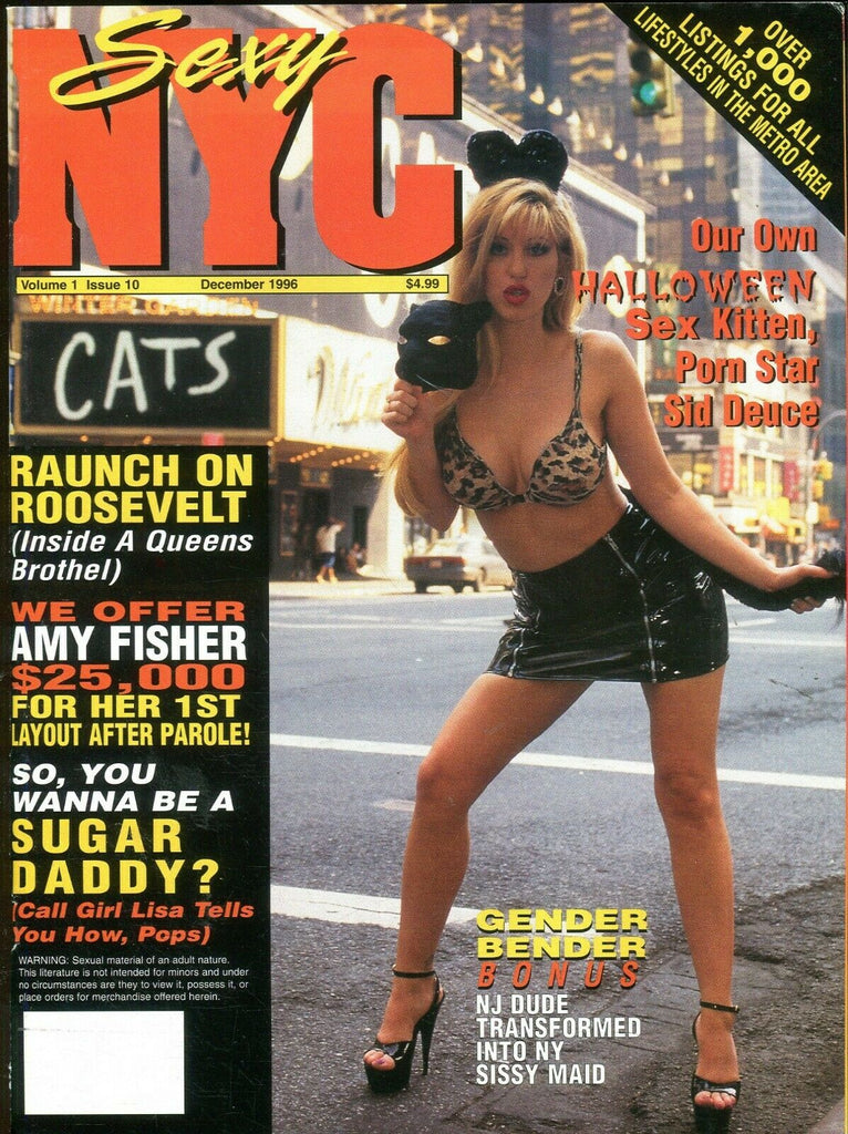 Sexy NYC Magazine Porn Star Sid Deuce December 1996 092319lm-ep