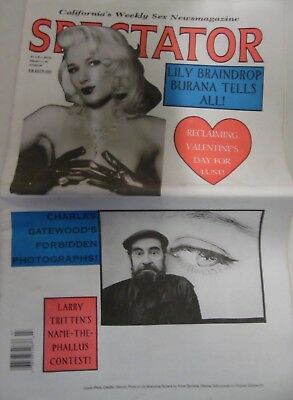 Spectator California Sex Newspaper Lily Braindrop #802 1994 082118lm-ep2