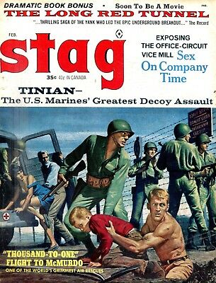 Stag Vintage Magazine Sex On Company Time February 1965 071818lm-ep