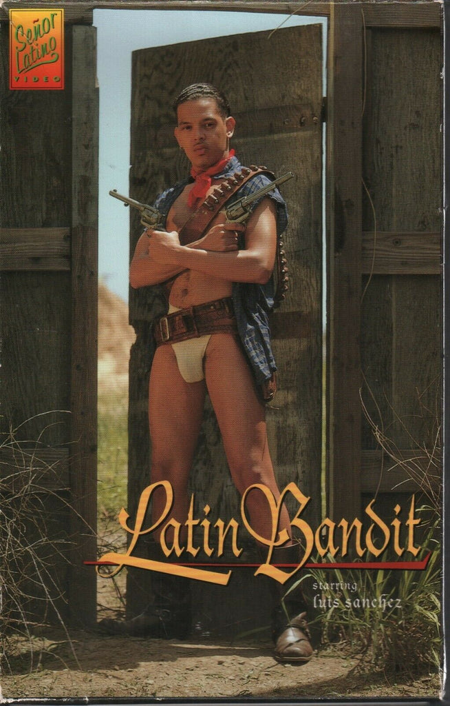 Latin Bandit Luis Sanchez Shane Ghere Gay Male Adult VHS 102919AMP5