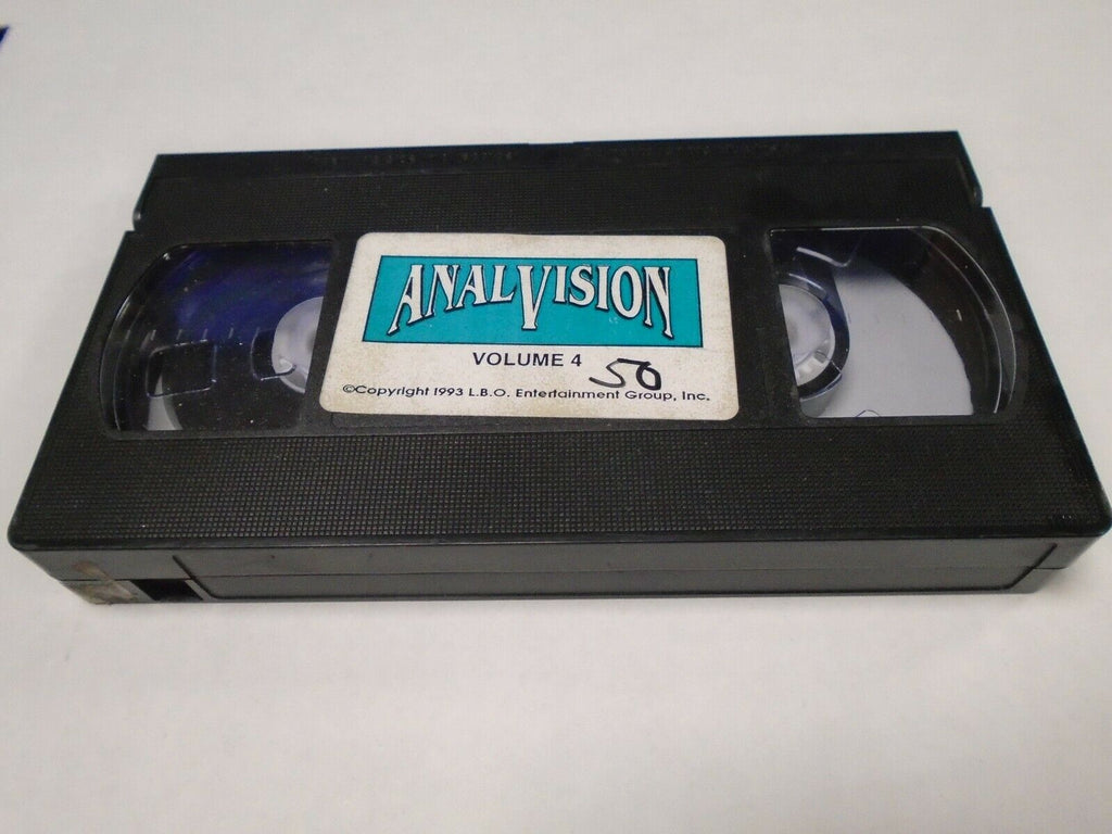 Anal Vision Volume 4 1993 LBO Entertainment Adult VHS 020719AMP3